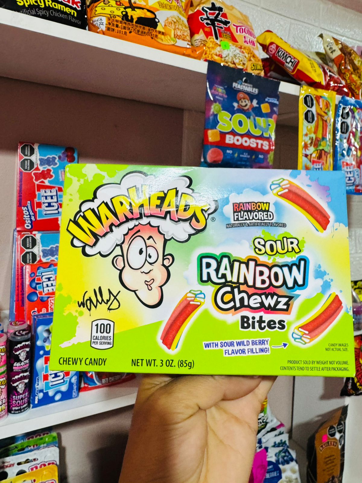 Warheads Sour Rainbow Chewz Bites