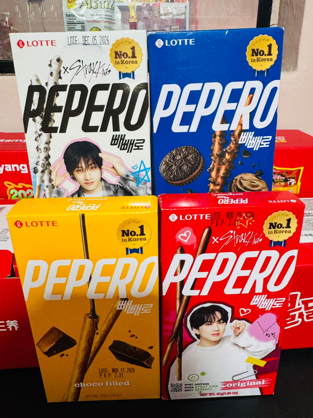 Pepero surtido