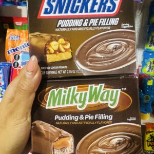 Pudín Milky Way & Snickers