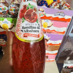 Bebida coreana de semillas de albahaca