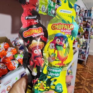 Chamoy y mango líquido