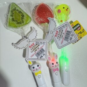 Paleta dulce con luz